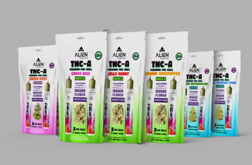 Alien 2pk Pre-Rolled Papers